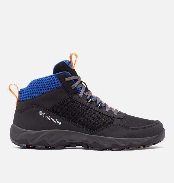 Columbia Flow Centre Hiking Shoes Men Black Orange USA (US1459041)
